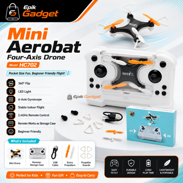Mini Aerobat Four-Axis drone D0309/HC702